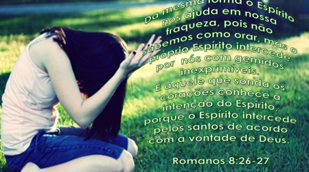 Romanos 8:26-27