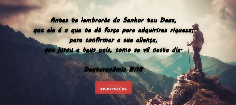 Deuteronômio 8:18
